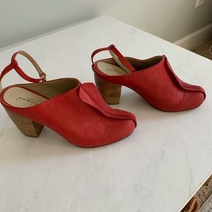 Rachel Comey Frill Wedge Clogs